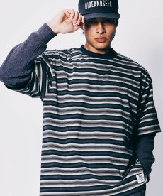 画像5: HIDEANDSEEK(ハイドアンドシーク) / Border S/S Tee(26ss) (5)