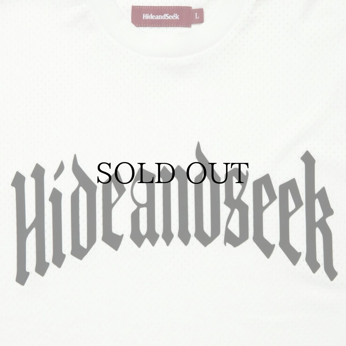 画像4: HIDEANDSEEK(ハイドアンドシーク) / Mesh L/S Tee (4)