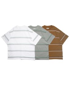 画像1: HAIGHT / BAKIBAKI BORDER Tee (1)