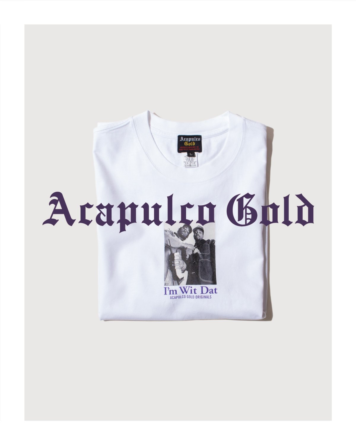 画像2: ACAPULCO GOLD(アカプルコゴールド) / U WIT IT? TEE (2)