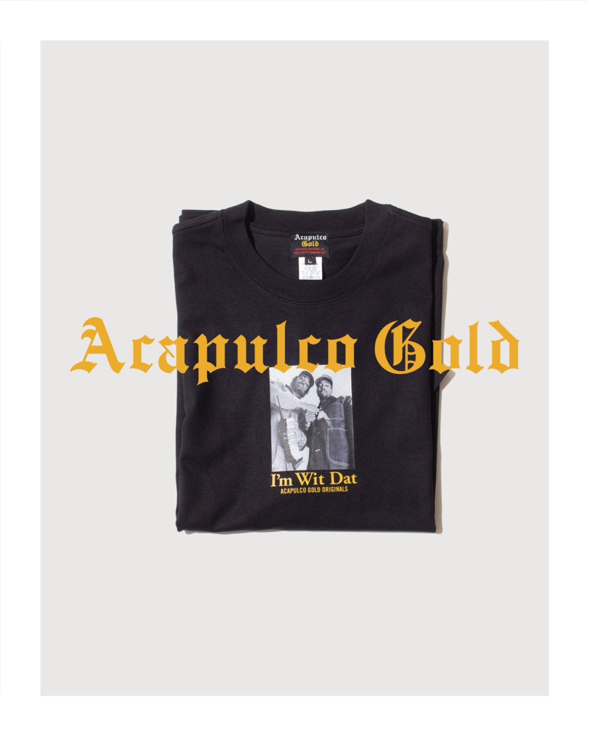 画像1: ACAPULCO GOLD(アカプルコゴールド) / U WIT IT? TEE (1)