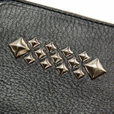 画像3: CALEE(キャリー) / STUDS LEATHER ZIP MULTI WALLET (3)