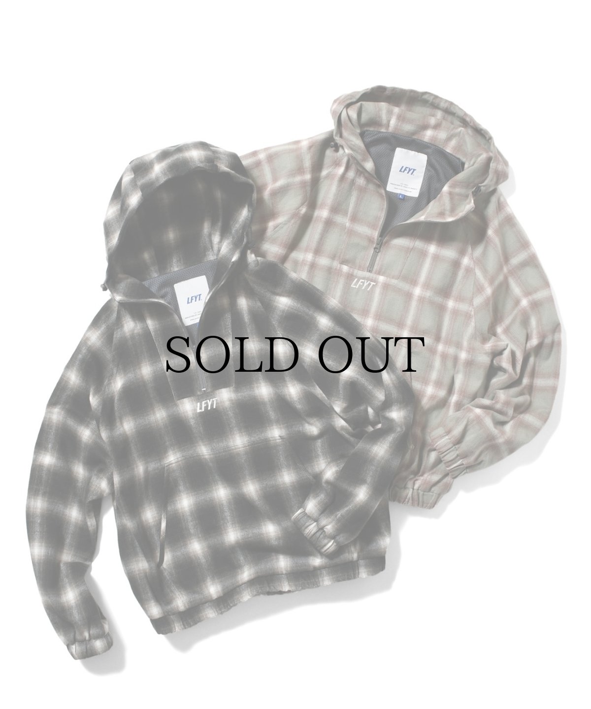 画像1: 【30%OFF】 LFYT(ラファイエット) / OMBRE ANORAK JACKET (1)