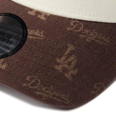 画像9: NEW ERA / 9FORTY A-Frame トラッカー MLB Jacquard ロサンゼルス・ドジャース (9)