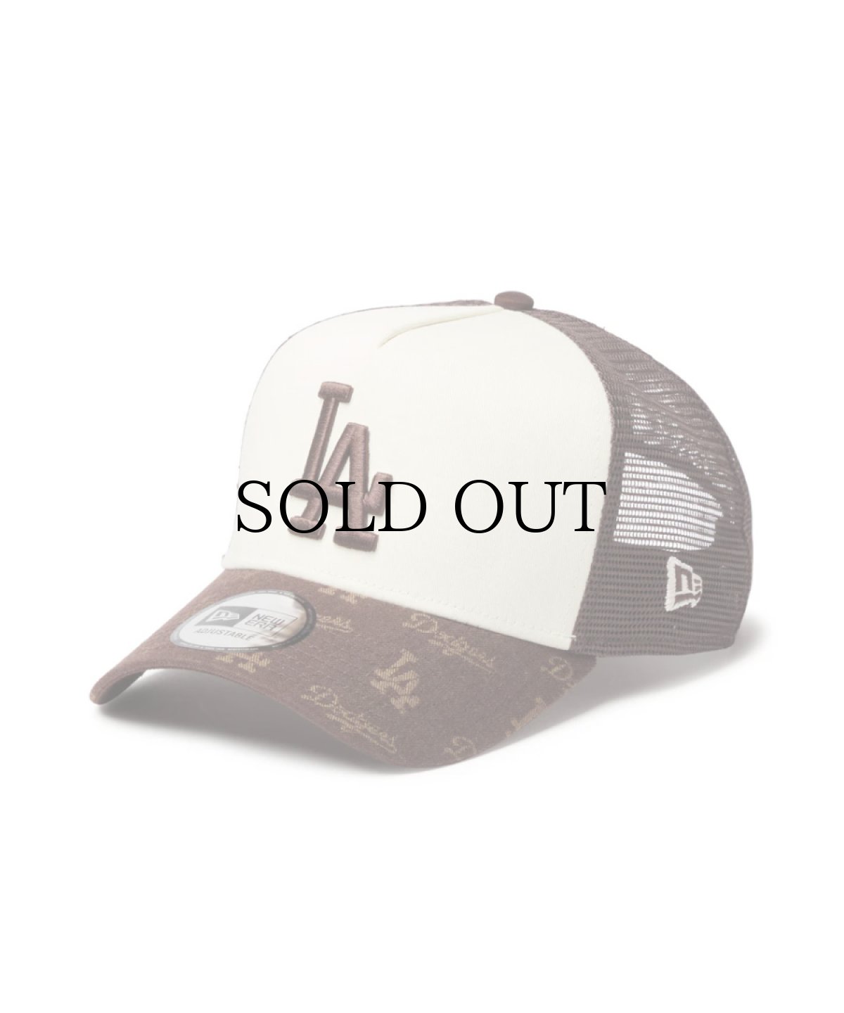 画像1: NEW ERA / 9FORTY A-Frame トラッカー MLB Jacquard ロサンゼルス・ドジャース (1)