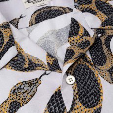 画像4: CALEE(キャリー) / ALLOVER SNAKE PATTERN S/S SH (4)