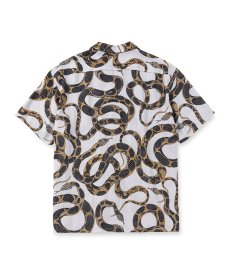 画像2: CALEE(キャリー) / ALLOVER SNAKE PATTERN S/S SH (2)