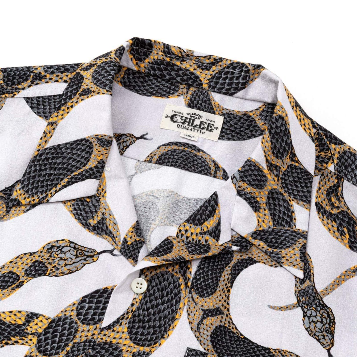 画像3: CALEE(キャリー) / ALLOVER SNAKE PATTERN S/S SH (3)