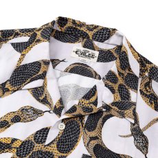 画像3: CALEE(キャリー) / ALLOVER SNAKE PATTERN S/S SH (3)