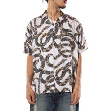 画像8: CALEE(キャリー) / ALLOVER SNAKE PATTERN S/S SH (8)