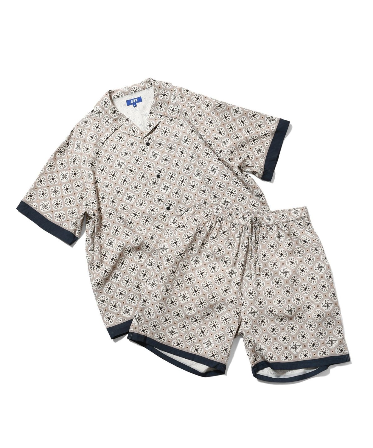 画像11: LFYT(ラファイエット) / ARABESQUE PATTERN OPEN COLLAR SHIRT (11)
