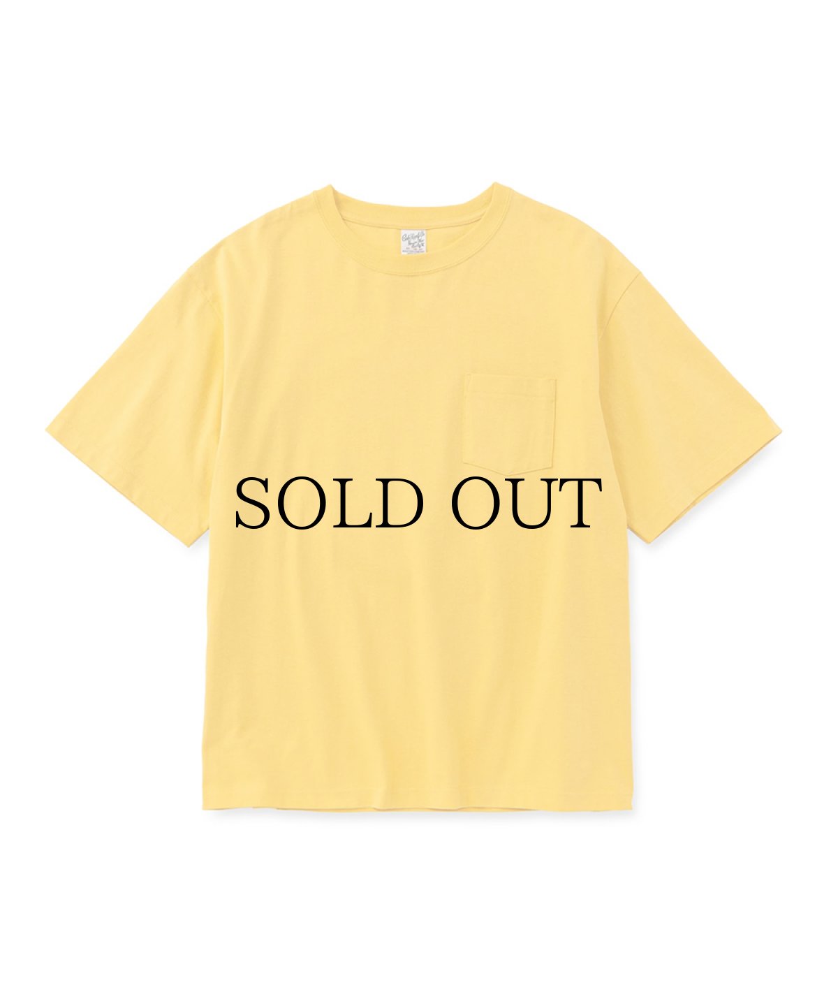 画像8: CALEE(キャリー) / VINTAGE TYPE SNAKE LOGO POCKET TEE ＜NATURALLY PAINT DESIGN＞ (8)