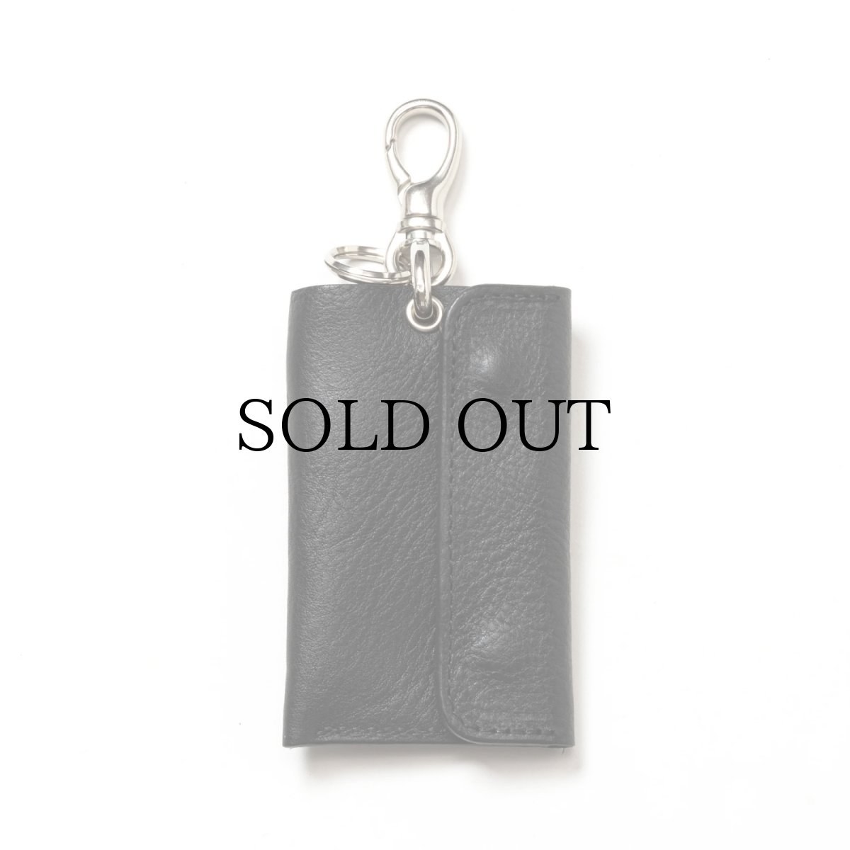 画像2: CALEE(キャリー) / STUDS LEATHER KEY CASE (2)
