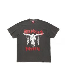 画像1: HIDEANDSEEK(ハイドアンドシーク) / Buffalo Skull S/S Tee(Front) (1)