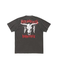 画像3: HIDEANDSEEK(ハイドアンドシーク) / Buffalo Skull S/S Tee(Back) (3)
