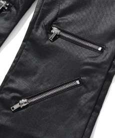 画像4: EL REIGN(エルレイン)  / BOOTCUT ZIP COATING PANTS (4)