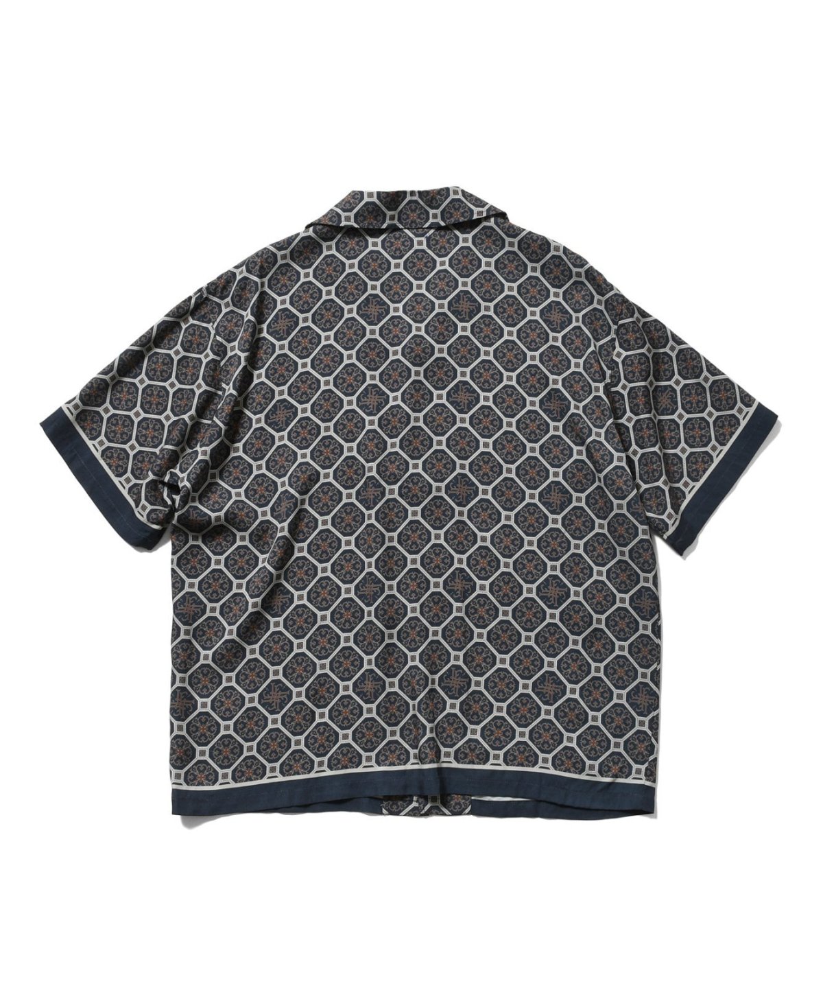 画像4: LFYT(ラファイエット) / ARABESQUE PATTERN OPEN COLLAR SHIRT (4)