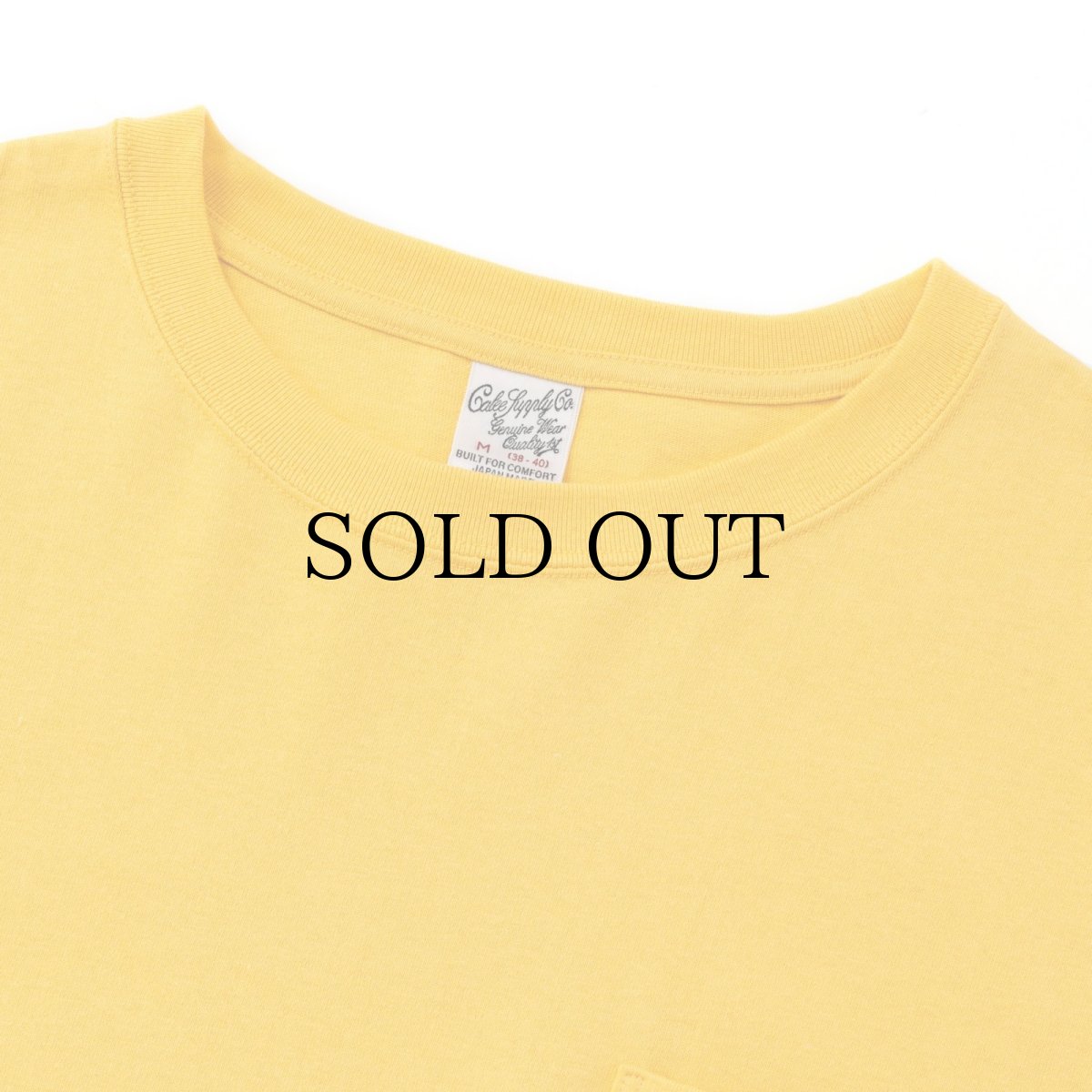 画像9: CALEE(キャリー) / VINTAGE TYPE SNAKE LOGO POCKET TEE ＜NATURALLY PAINT DESIGN＞ (9)