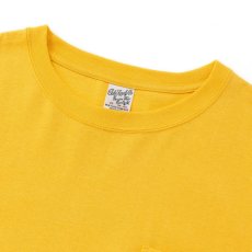 画像9: CALEE(キャリー) / VINTAGE TYPE SNAKE LOGO POCKET TEE ＜NATURALLY PAINT DESIGN＞ (9)