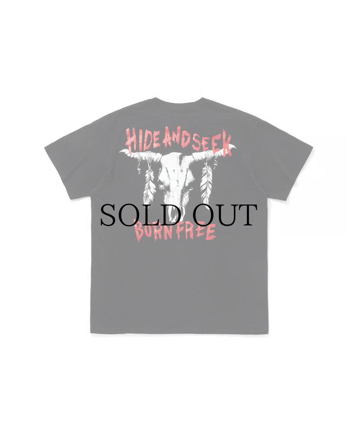 画像4: HIDEANDSEEK(ハイドアンドシーク) / Buffalo Skull S/S Tee(Back) (4)