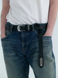 画像5: CALEE(キャリー) / STUDS LEATHER NARROW BELT ＜TYPE B＞ (5)
