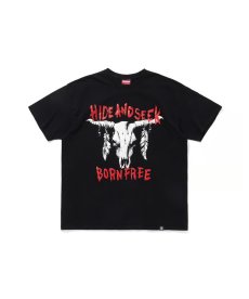画像2: HIDEANDSEEK(ハイドアンドシーク) / Buffalo Skull S/S Tee(Front) (2)