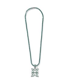 画像1: EL REIGN × $ole only / FRAGMENT Tennis chain NECKLACE & PENDANT 20inch (1)