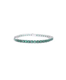 画像3: EL REIGN × $ole only /  EMERALD Tennis chain BRACELET (3)