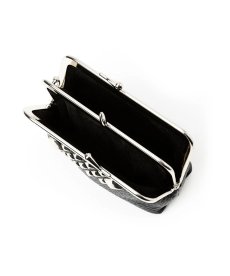 画像6: CALEE(キャリー) / STUDS LEATHER INTERNAL FLEX FRAME TYPE 2WAY MULTI WALLET (6)
