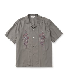 画像1: CALEE(キャリー) / EMBROIDERY SNAKE S/S SH ＜MIHO MURAKAMI DESIGN＞ (1)