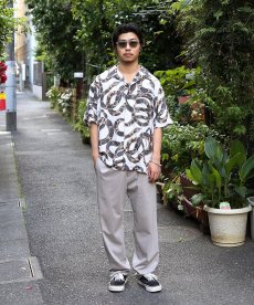 画像1: CALEE(キャリー) / ALLOVER SNAKE PATTERN S/S SH (1)