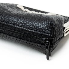 画像5: CALEE(キャリー) / STUDS LEATHER INTERNAL FLEX FRAME TYPE 2WAY MULTI WALLET (5)