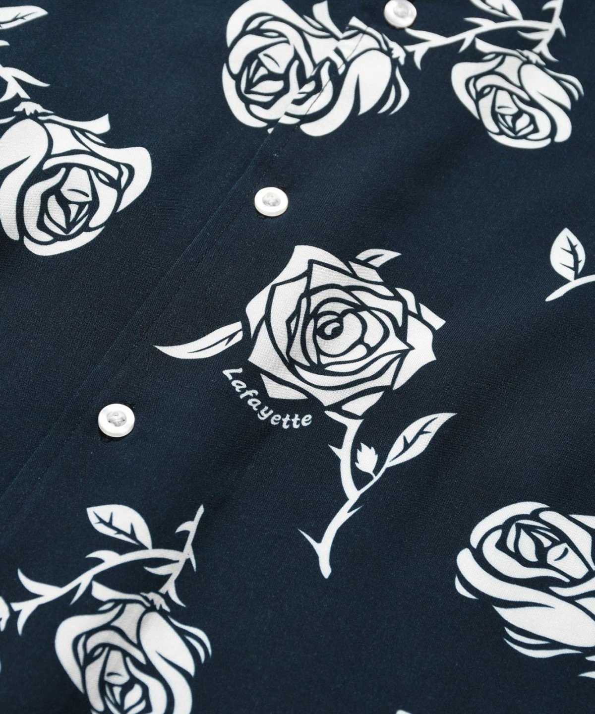 画像8: LFYT(ラファイエット) / ROSE OPEN COLLAR SHIRT (8)