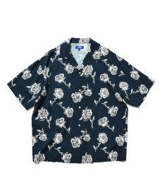 画像2: LFYT(ラファイエット) / ROSE OPEN COLLAR SHIRT (2)