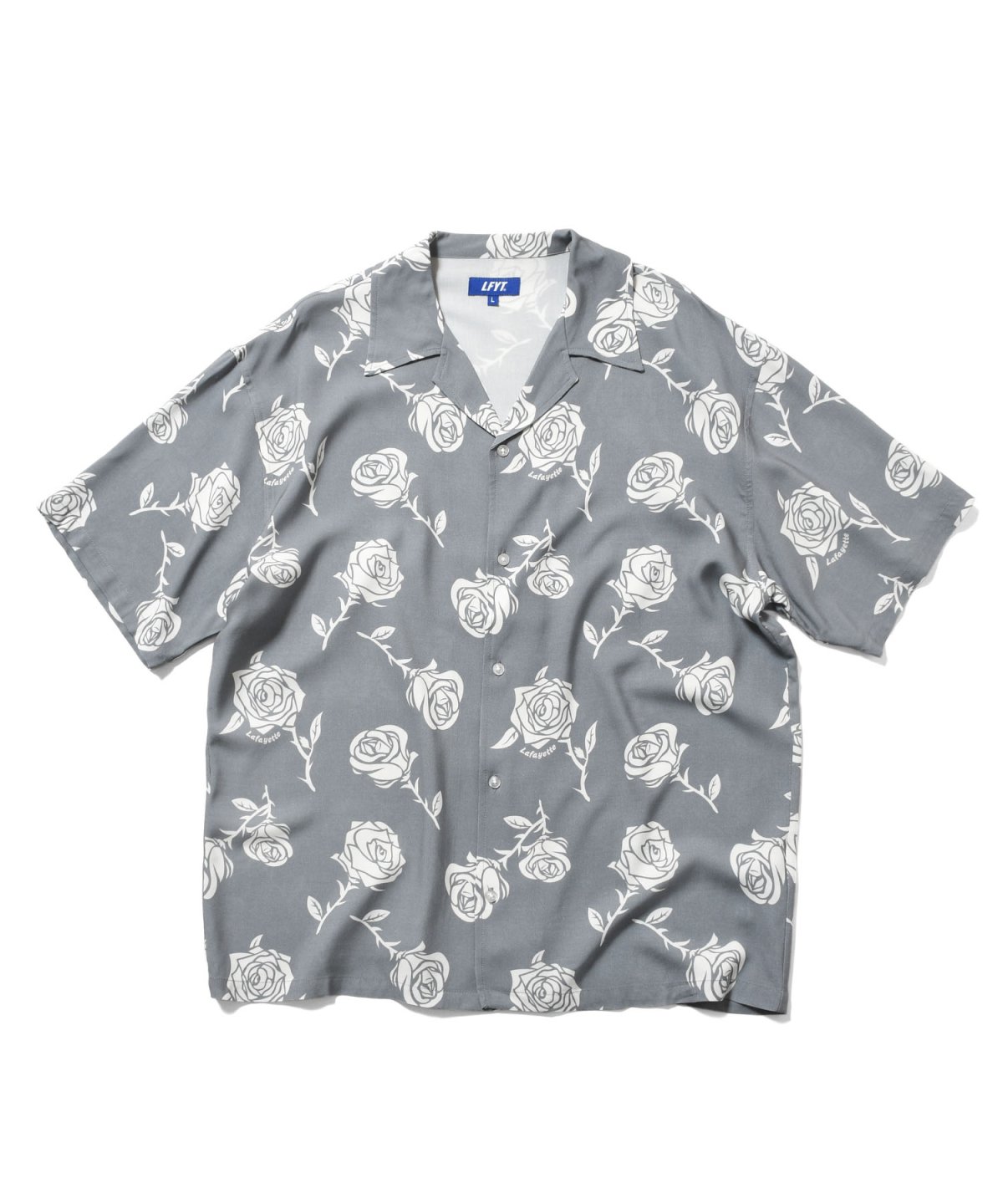 画像3: LFYT(ラファイエット) / ROSE OPEN COLLAR SHIRT (3)