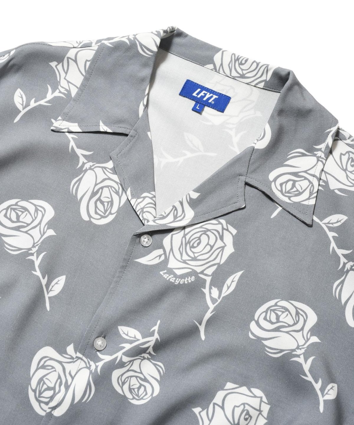 画像6: LFYT(ラファイエット) / ROSE OPEN COLLAR SHIRT (6)