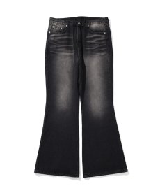 画像2: EL REIGN(エルレイン)  / BLACK FLARE PANTS (2)