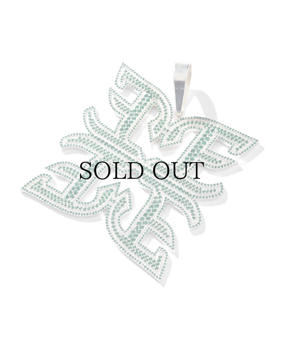 画像2: EL REIGN × $ole only / S925 FRAGMENT NECKLACE & PENDANT 20inch (2)