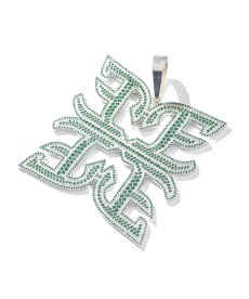 画像2: EL REIGN × $ole only / S925 FRAGMENT NECKLACE & PENDANT 20inch (2)