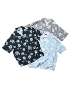 画像1: LFYT(ラファイエット) / ROSE OPEN COLLAR SHIRT (1)