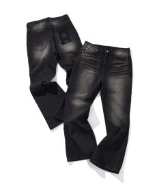 画像1: EL REIGN(エルレイン)  / BLACK FLARE PANTS (1)
