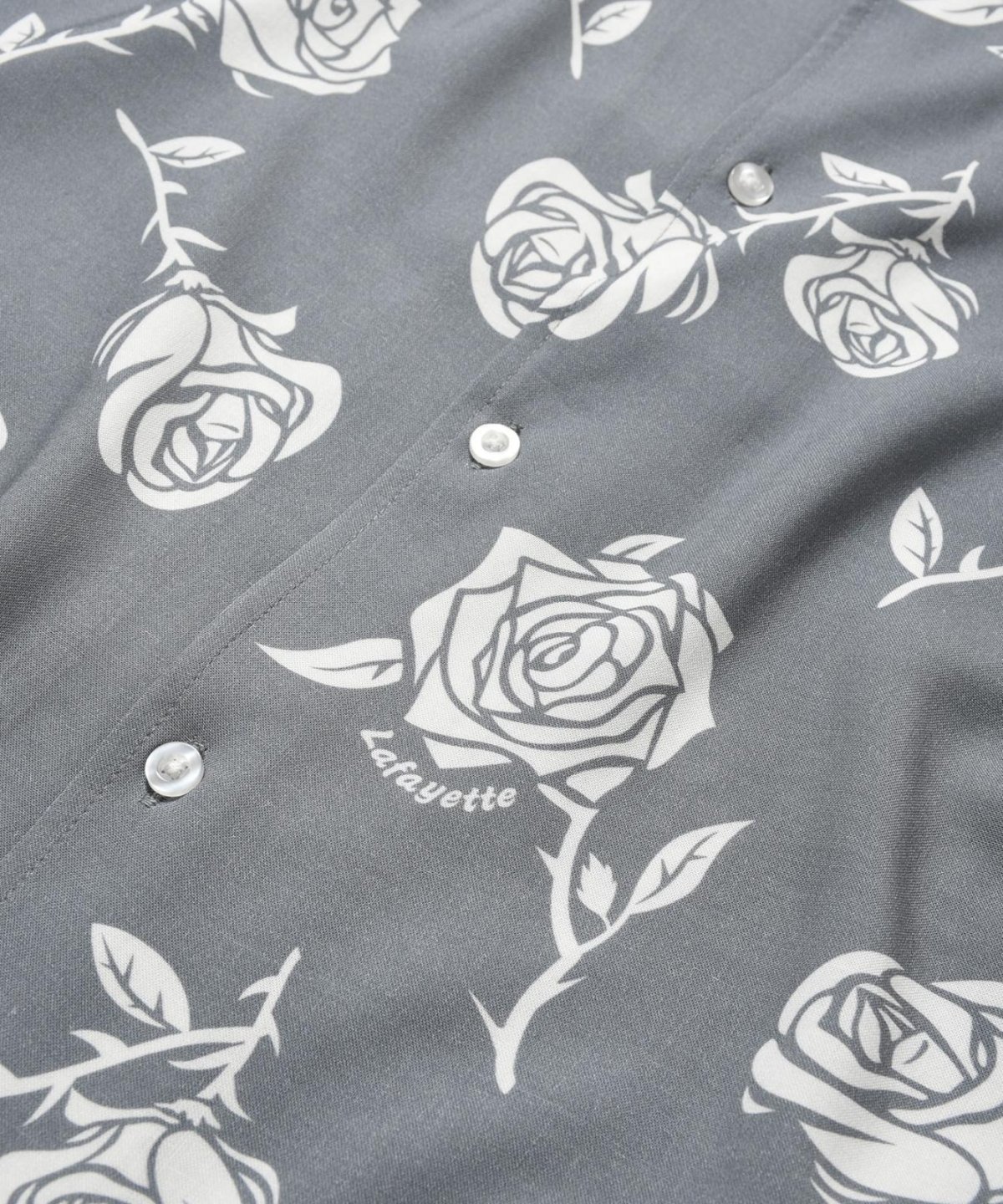 画像9: LFYT(ラファイエット) / ROSE OPEN COLLAR SHIRT (9)