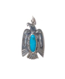 画像1: LARRY SMITH(ラリースミス) / CLASSIC EAGLE PENDANT (ARROW, TURQUOISE) (1)