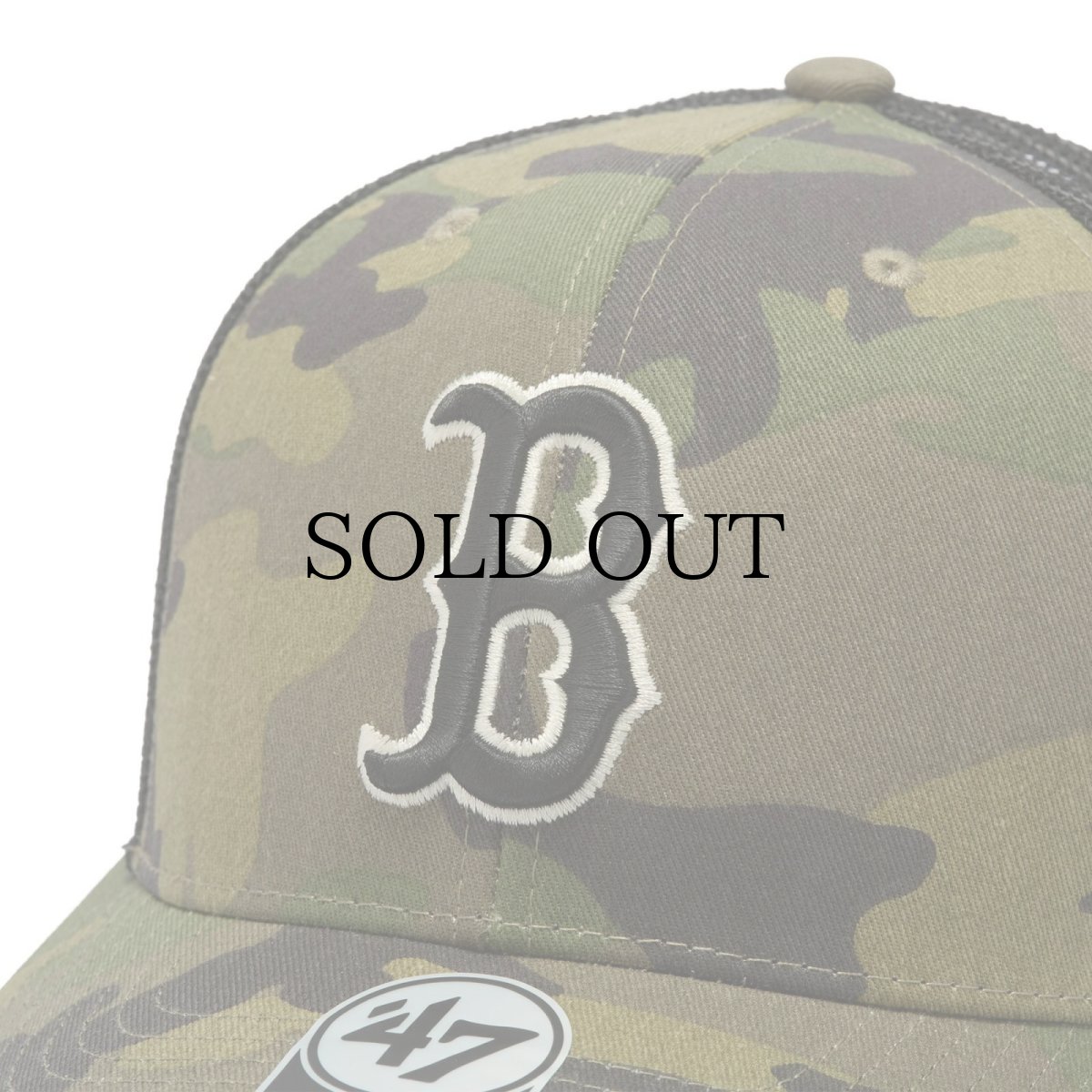 画像8: '47(フォーティーセブン) / '47 トラッカー ボストン・レッドソックス MLB CAMO (8)