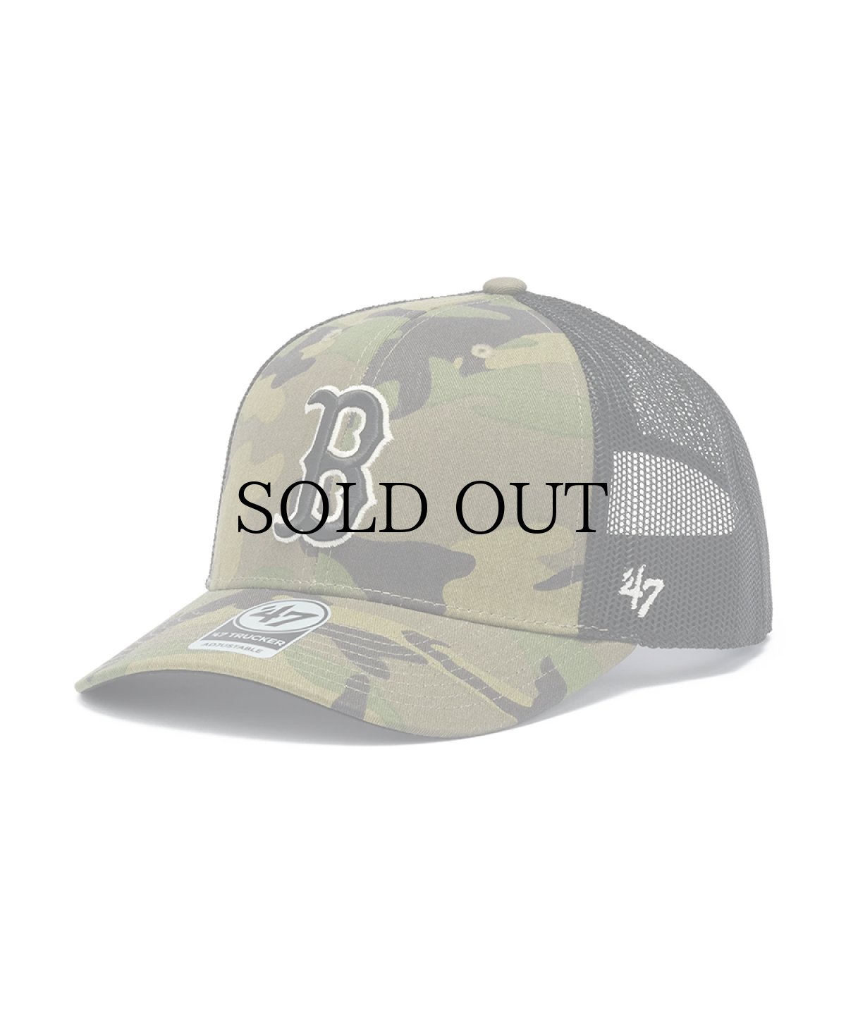 画像1: '47(フォーティーセブン) / '47 トラッカー ボストン・レッドソックス MLB CAMO (1)