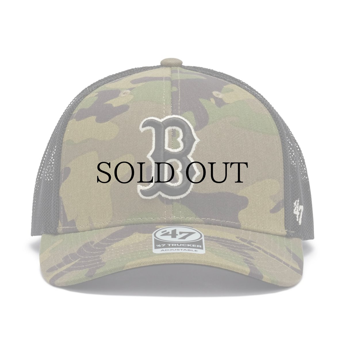 画像2: '47(フォーティーセブン) / '47 トラッカー ボストン・レッドソックス MLB CAMO (2)