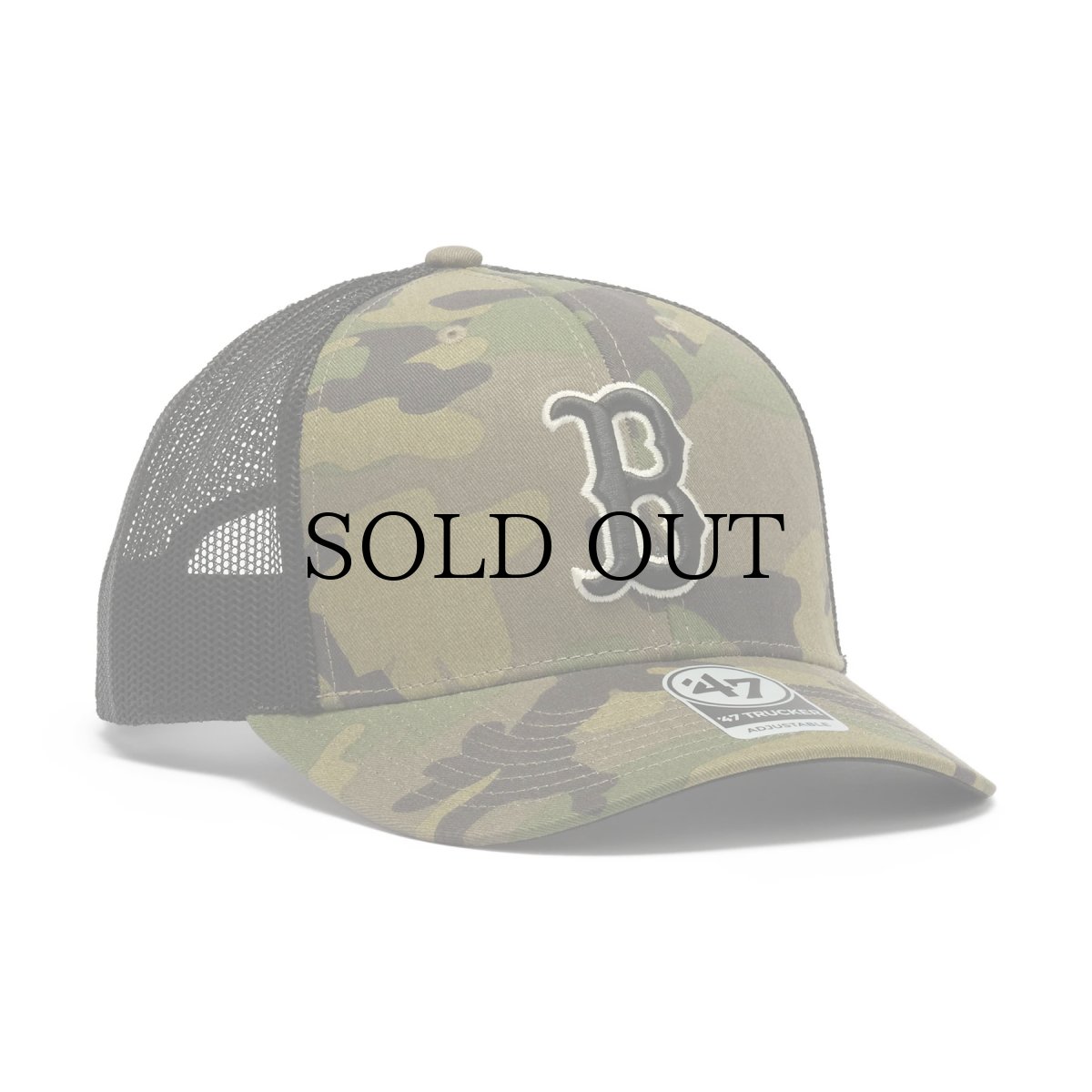 画像3: '47(フォーティーセブン) / '47 トラッカー ボストン・レッドソックス MLB CAMO (3)