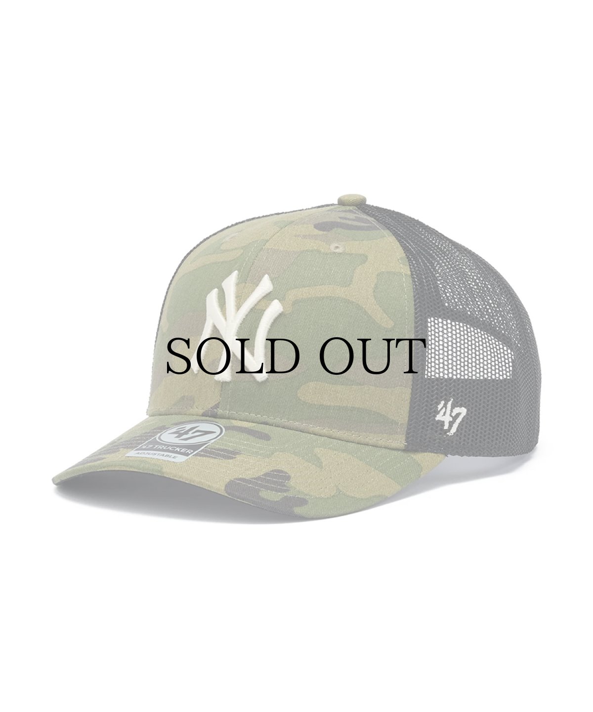 画像1: '47(フォーティーセブン) / '47 トラッカー ニューヨーク・ヤンキース MLB CAMO (1)