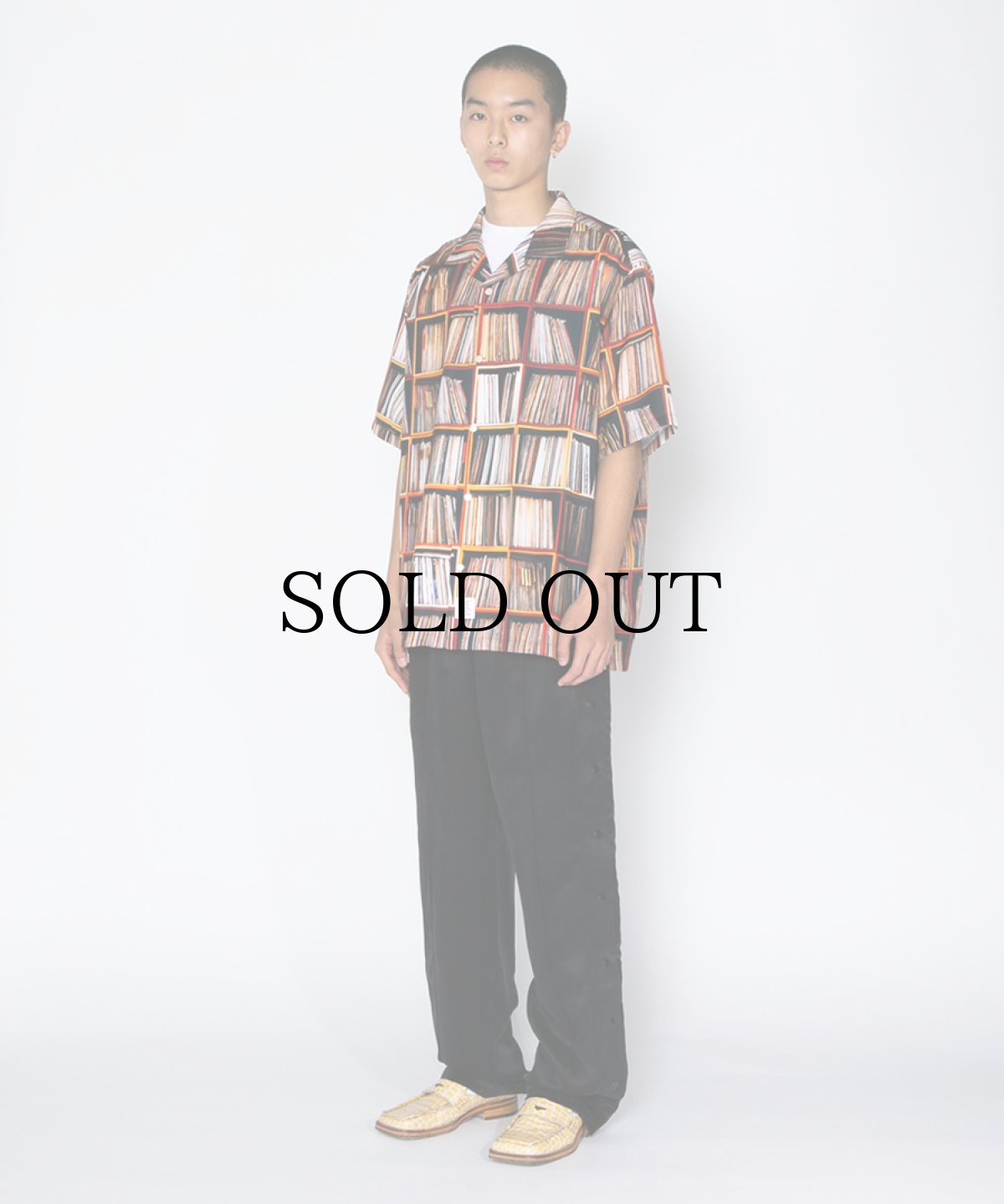 画像5: APPLEBUM(アップルバム) / “Vinyl Shelf” Aloha Shirt (5)