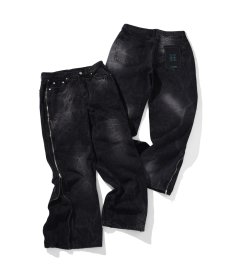 画像1: EL REIGN(エルレイン)  / SHADE WASH FULLZIP DENIM (1)